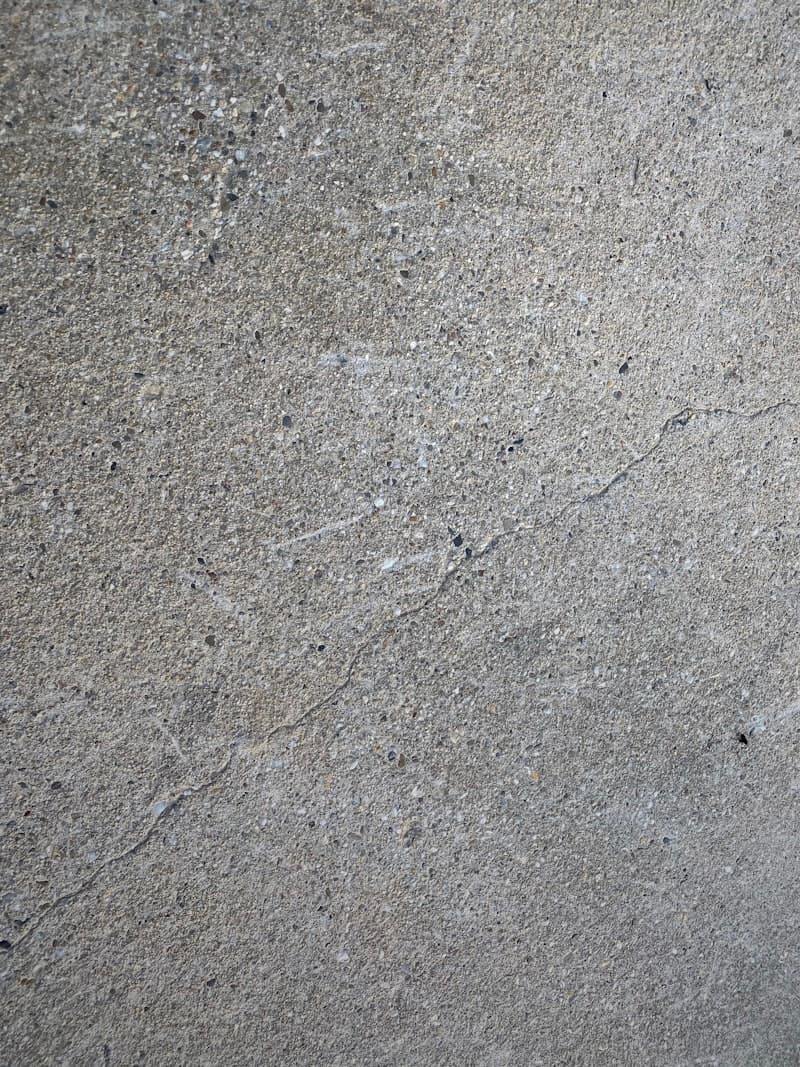 Close-up of bare concrete before surface preparation